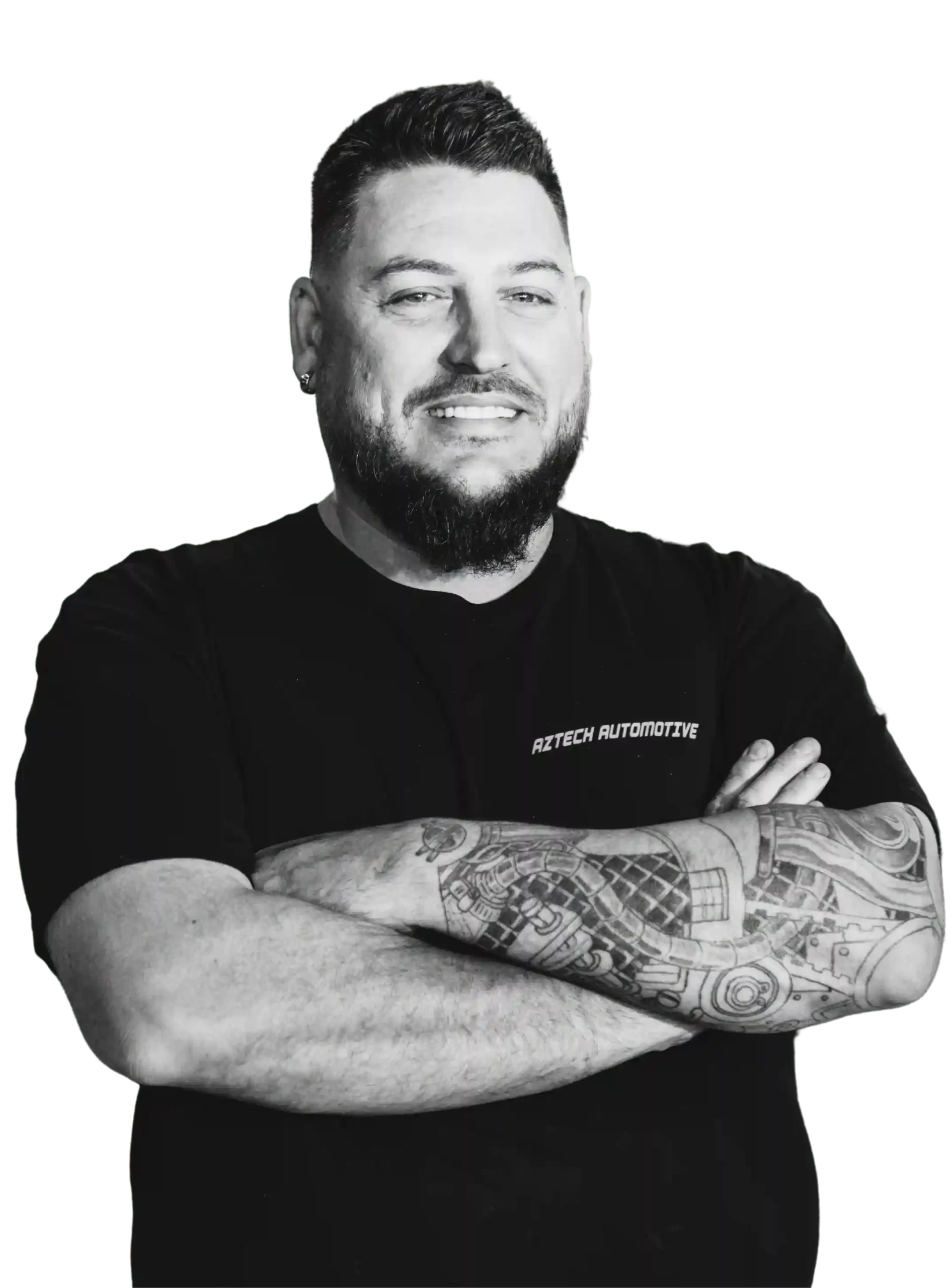 Aaron Cicino, founder of Aztech Automotive